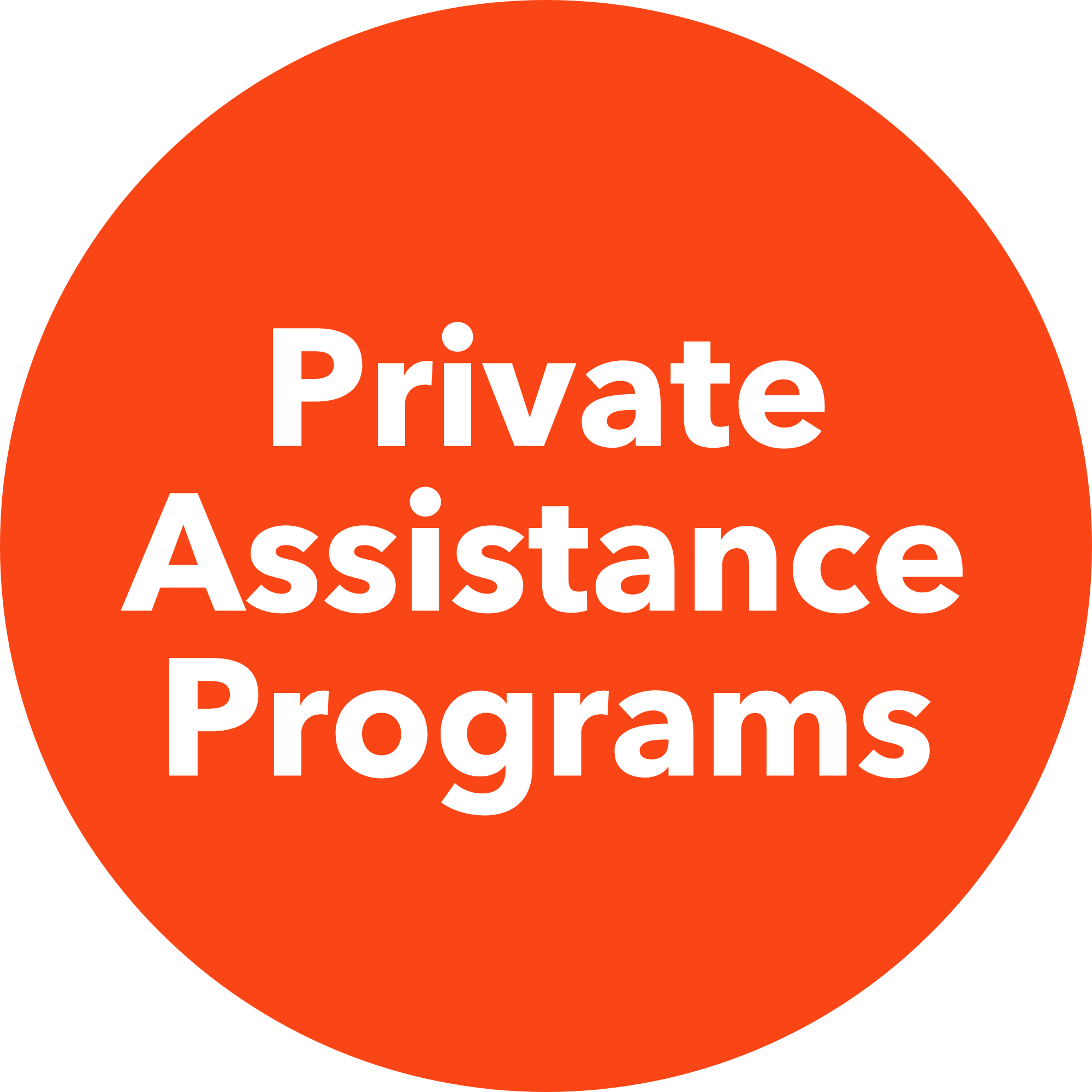 Private Assistance Programs