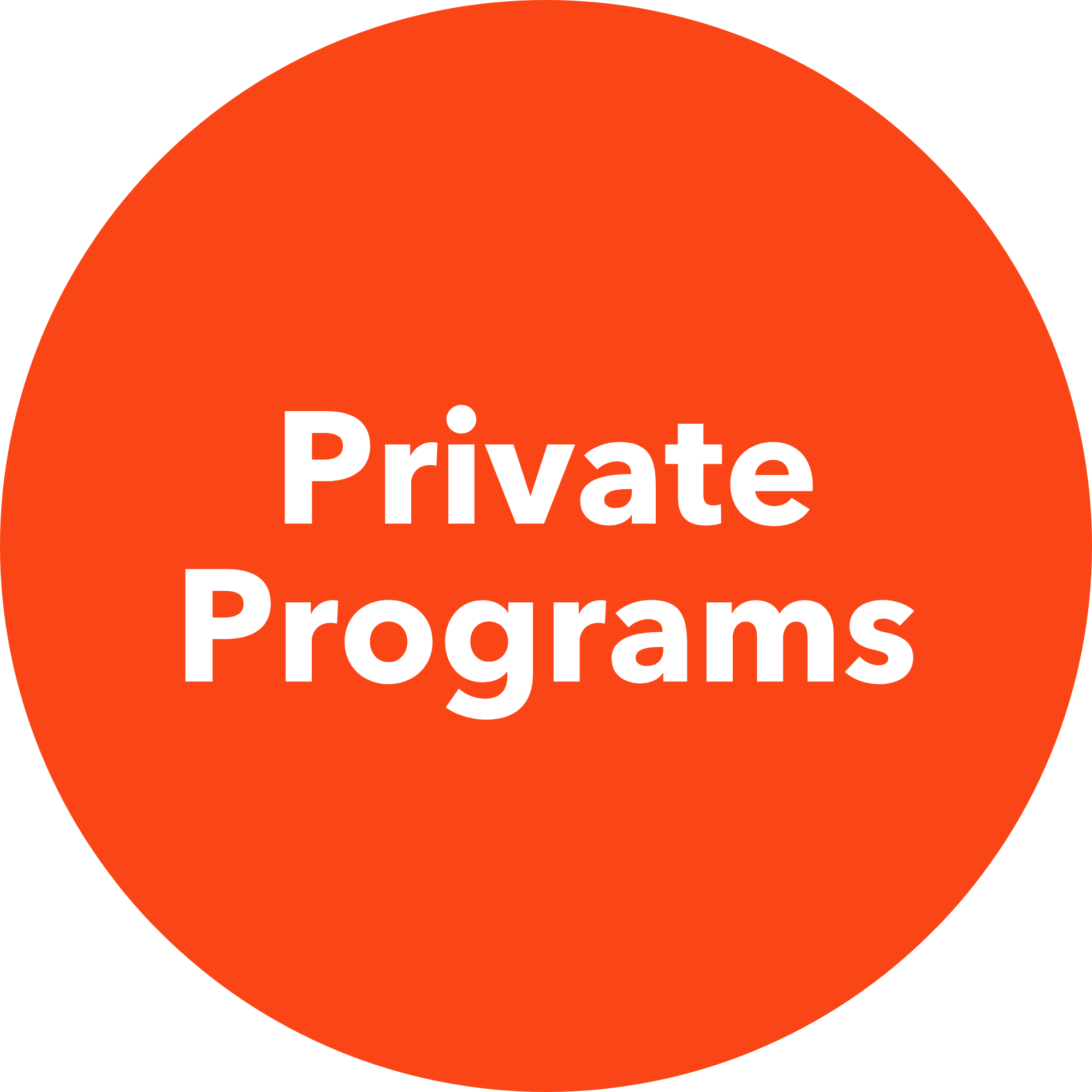 Private Programs